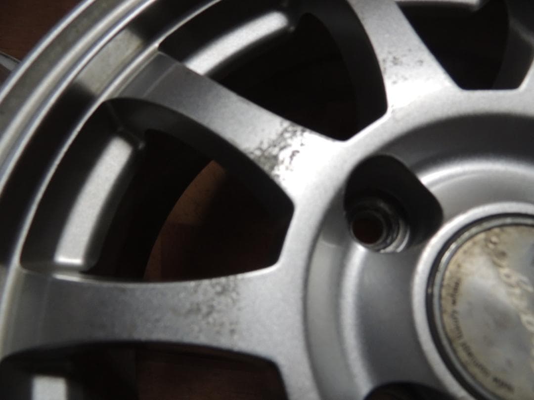 T720　14×5.5J　アルミホイール　4本　傷有り　PCD100　ET38