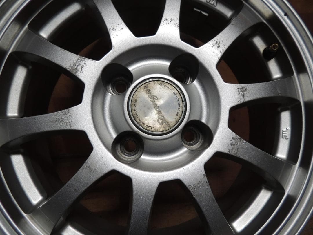 T720　14×5.5J　アルミホイール　4本　傷有り　PCD100　ET38