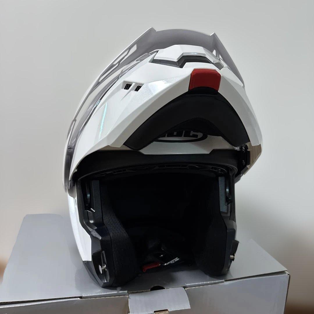 HJC i80 アドベンチャーシステムヘルメット パールホワイト　ＸＬ