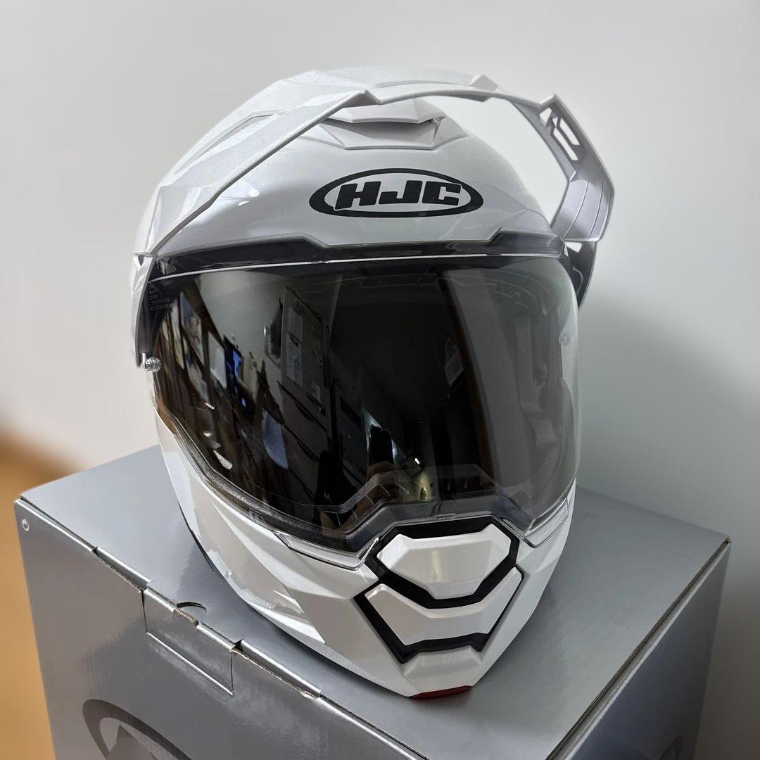 HJC i80 アドベンチャーシステムヘルメット パールホワイト　ＸＬ