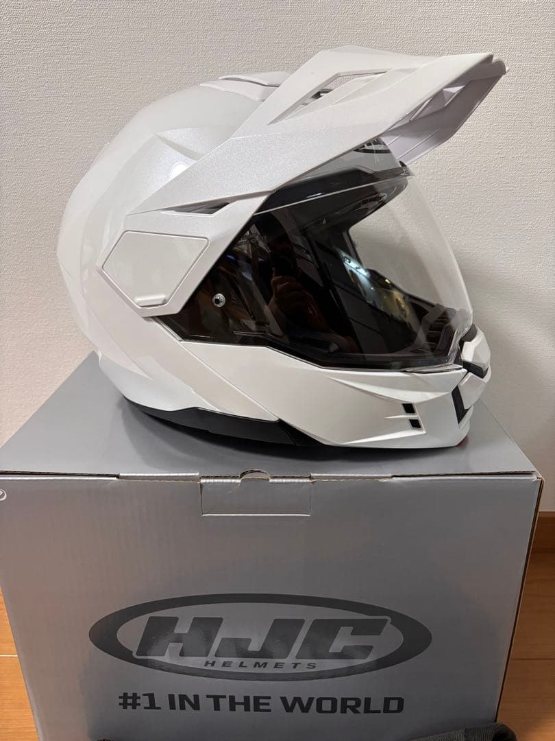 HJC i80 アドベンチャーシステムヘルメット パールホワイト　ＸＬ