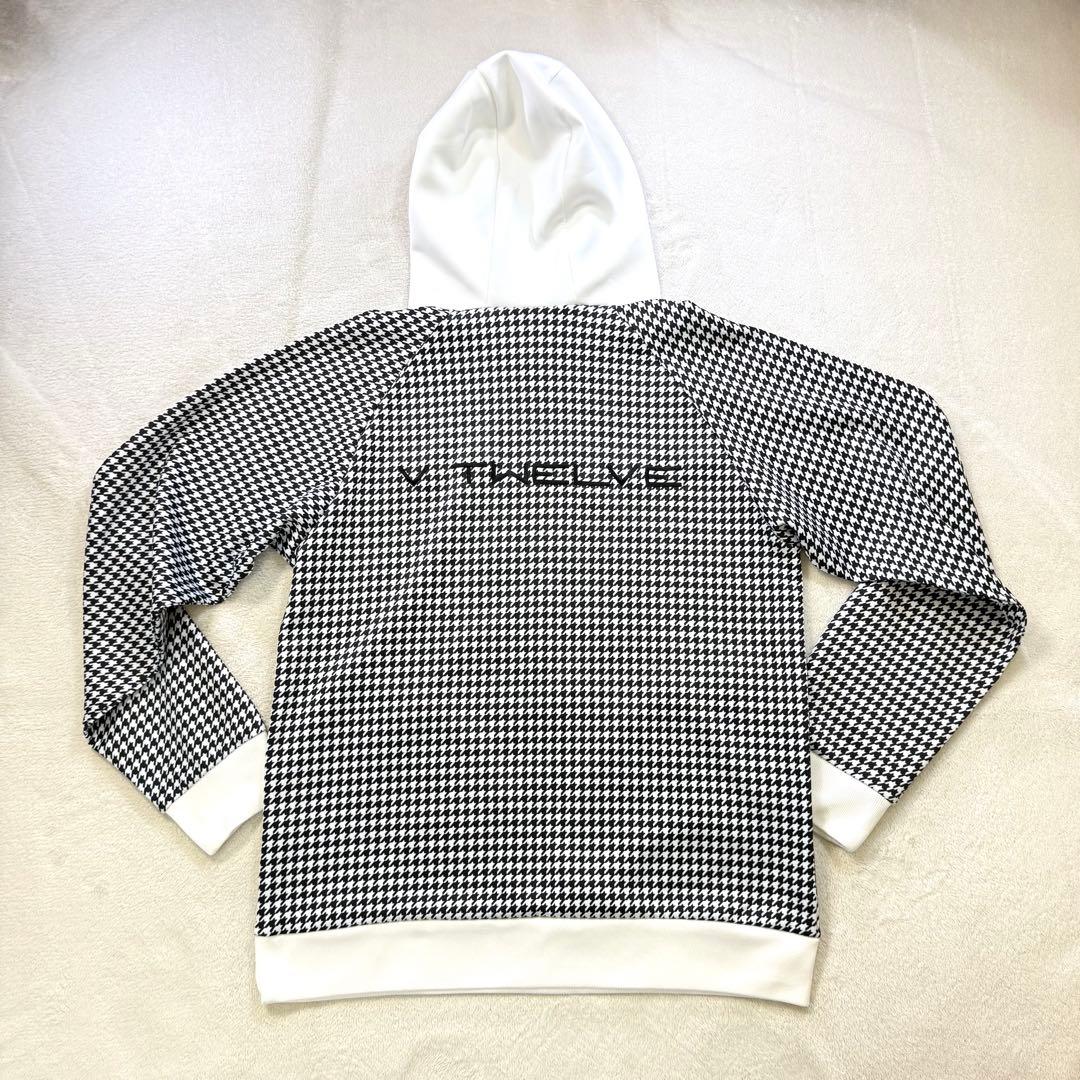 美品‼️ V12 ダンボールニット 千鳥柄 セットアップ ゴルフウェア L