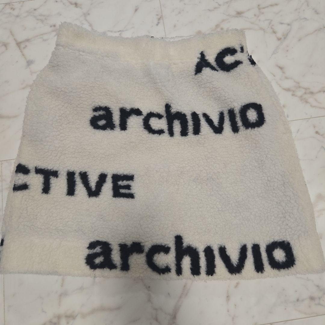 美品 アルチビオ ボア スカートゴルフウェア 36