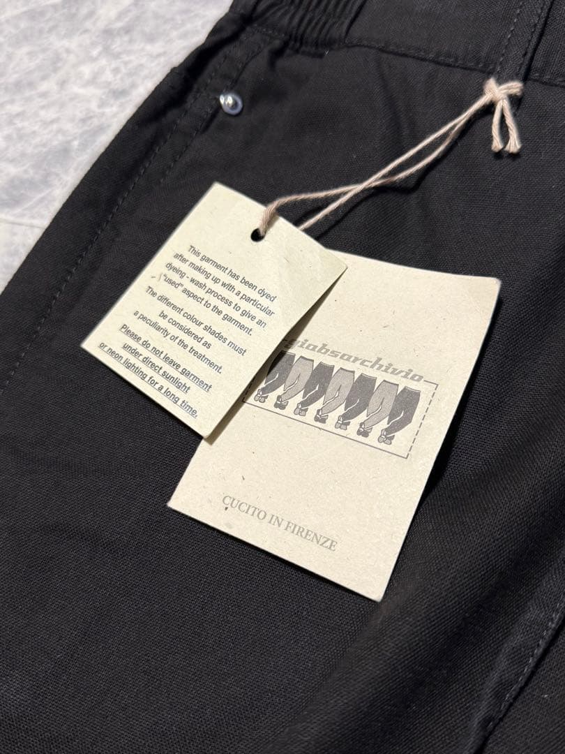 GIAB'S ARCHIVIO Masaccio ジャブス イージーパンツ 42