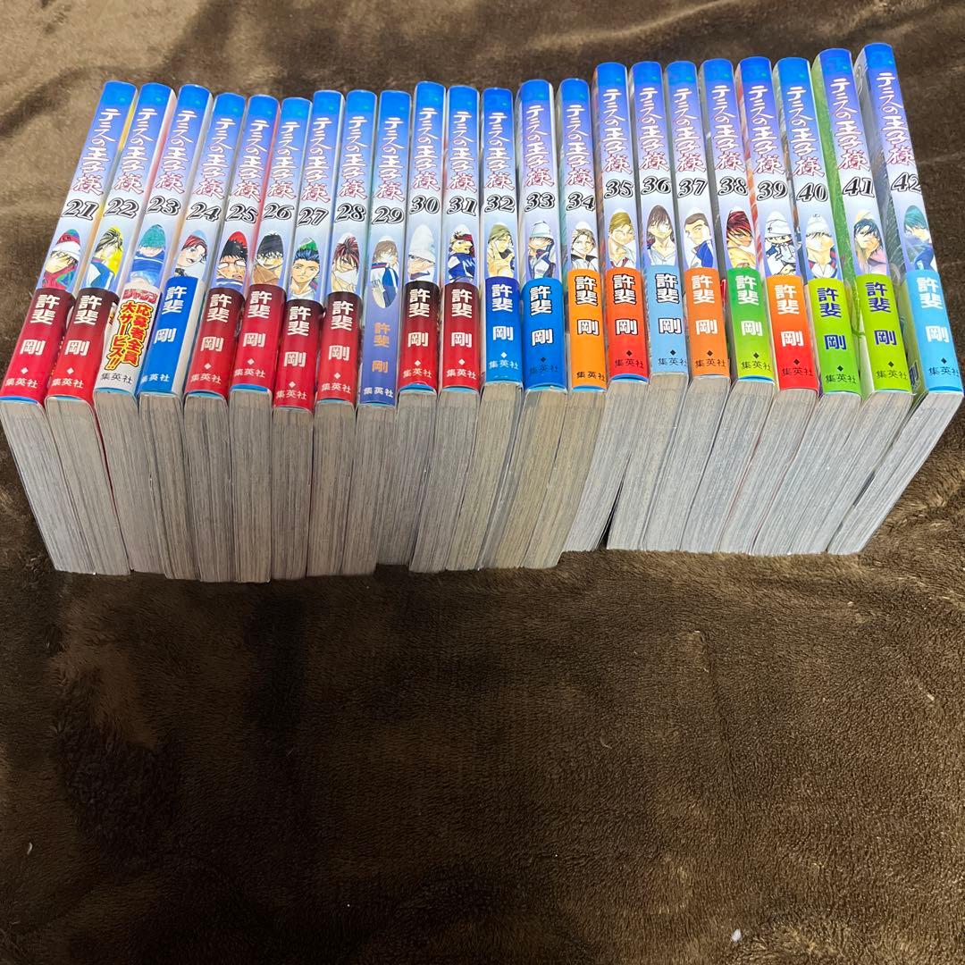 【全て初版、帯付き】テニスの王子様全４2巻+FB3冊+新・テニスの王子様１〜3巻