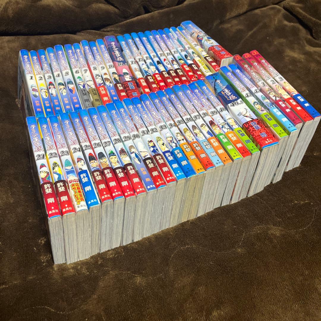 【全て初版、帯付き】テニスの王子様全４2巻+FB3冊+新・テニスの王子様１〜3巻