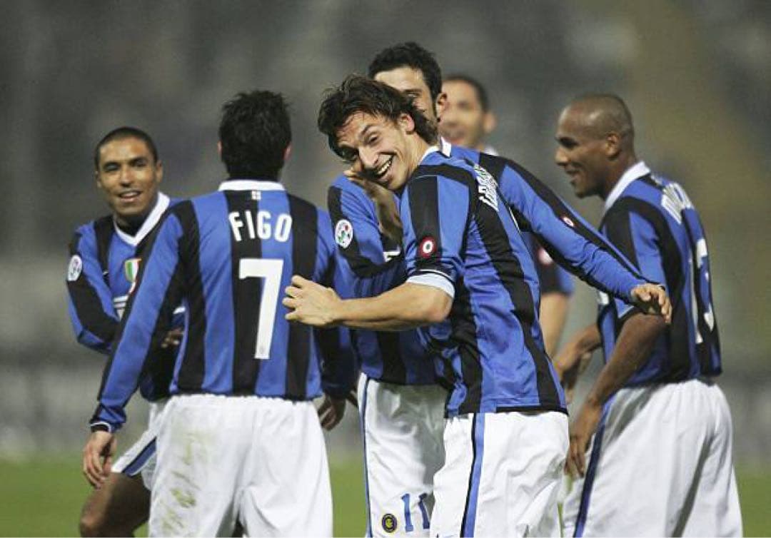 イブラヒモビッチ　ユニフォーム　インテル　セリエA 06/07（H）