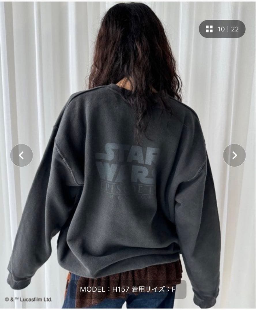 Ameri スター・ウォーズ ブラックスウェット