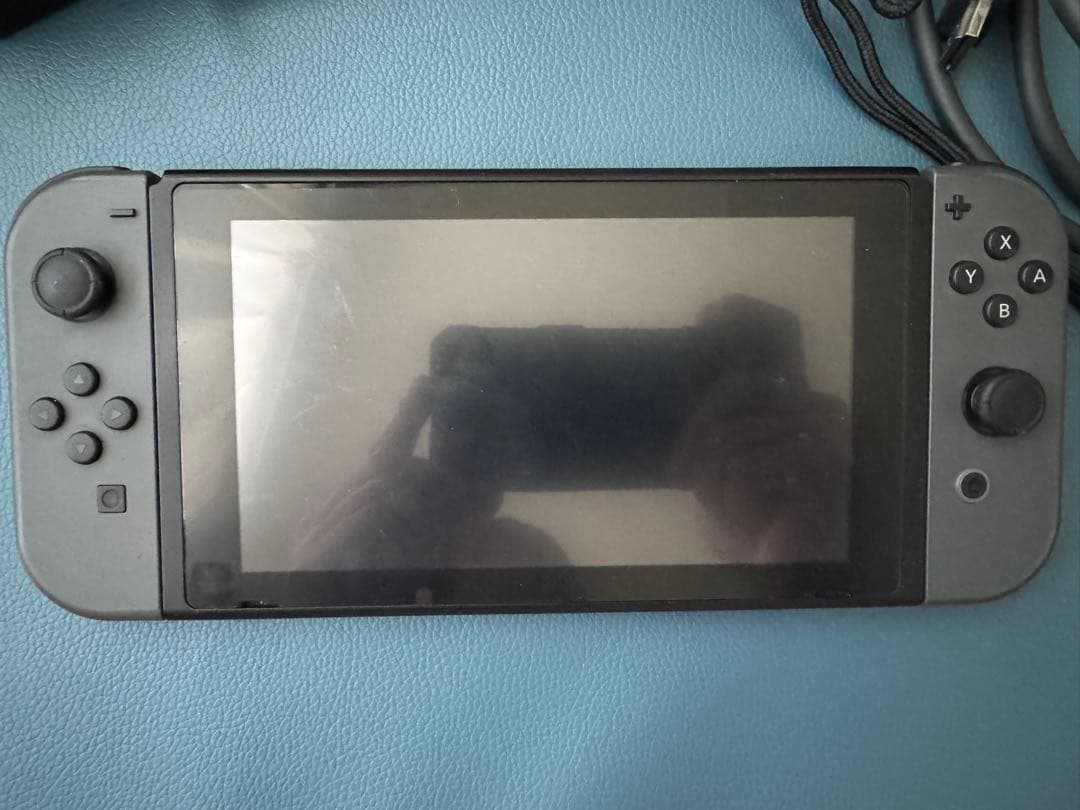 Nintendo Switch 本体 グレー 充電器付き　2017年式