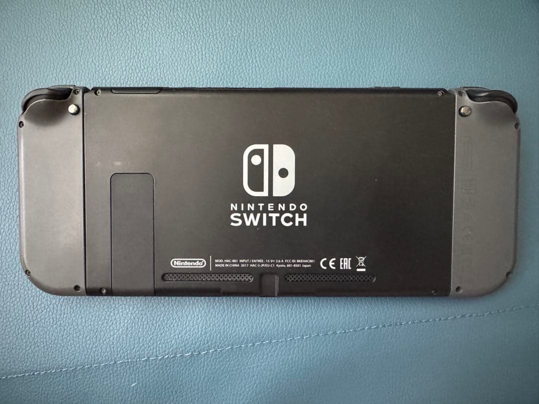 Nintendo Switch 本体 グレー 充電器付き　2017年式