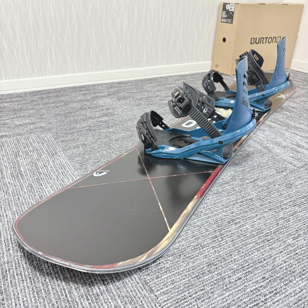 48美品❗️超豪華❗️HEAD メンズスノーボードセット★初心者用 151cm