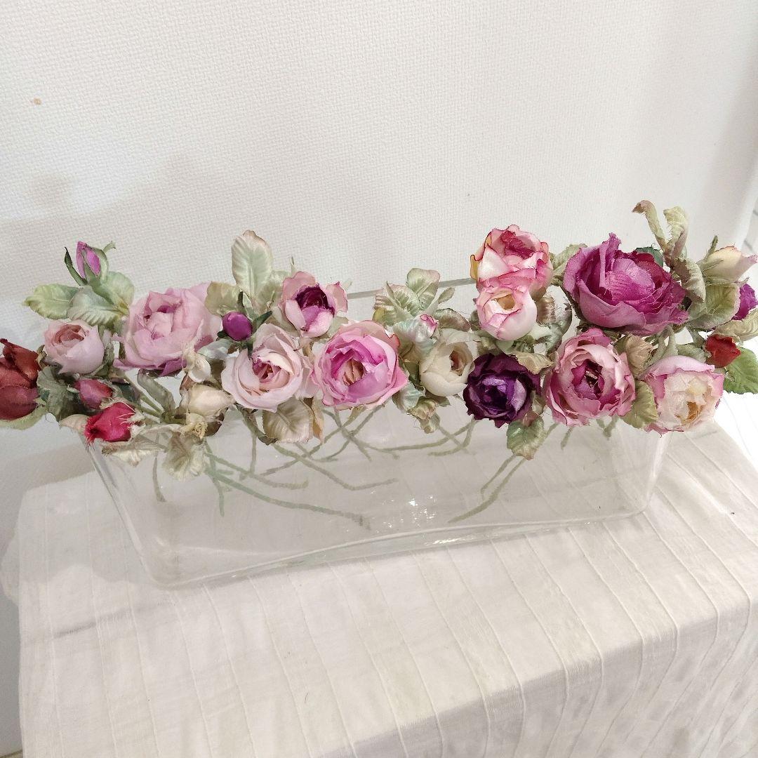 布花作品♡チャーミングな薔薇たち