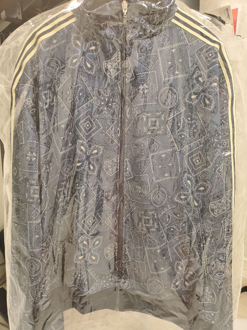 【最終値下げ】スムースジャージー COOKIEバンダナ柄 トラックJKT 4