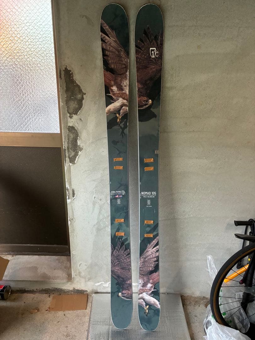 アイスランティックICELANTIC NOMAD 105 176cm スキー板