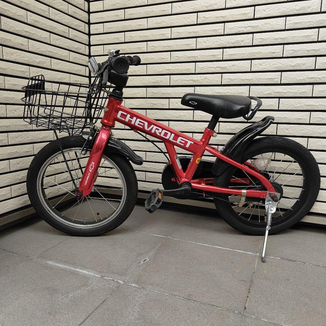【引取限定】CHEVROLET シボレー 自転車 16インチ 子ども用