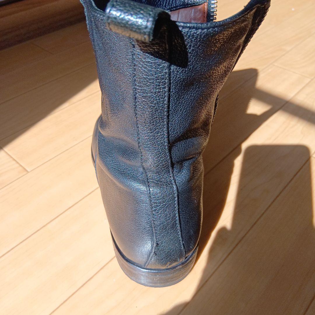 が*ん様 【美品】ブッテロ BUTTERO サイドジップ ブーツ 41 黒