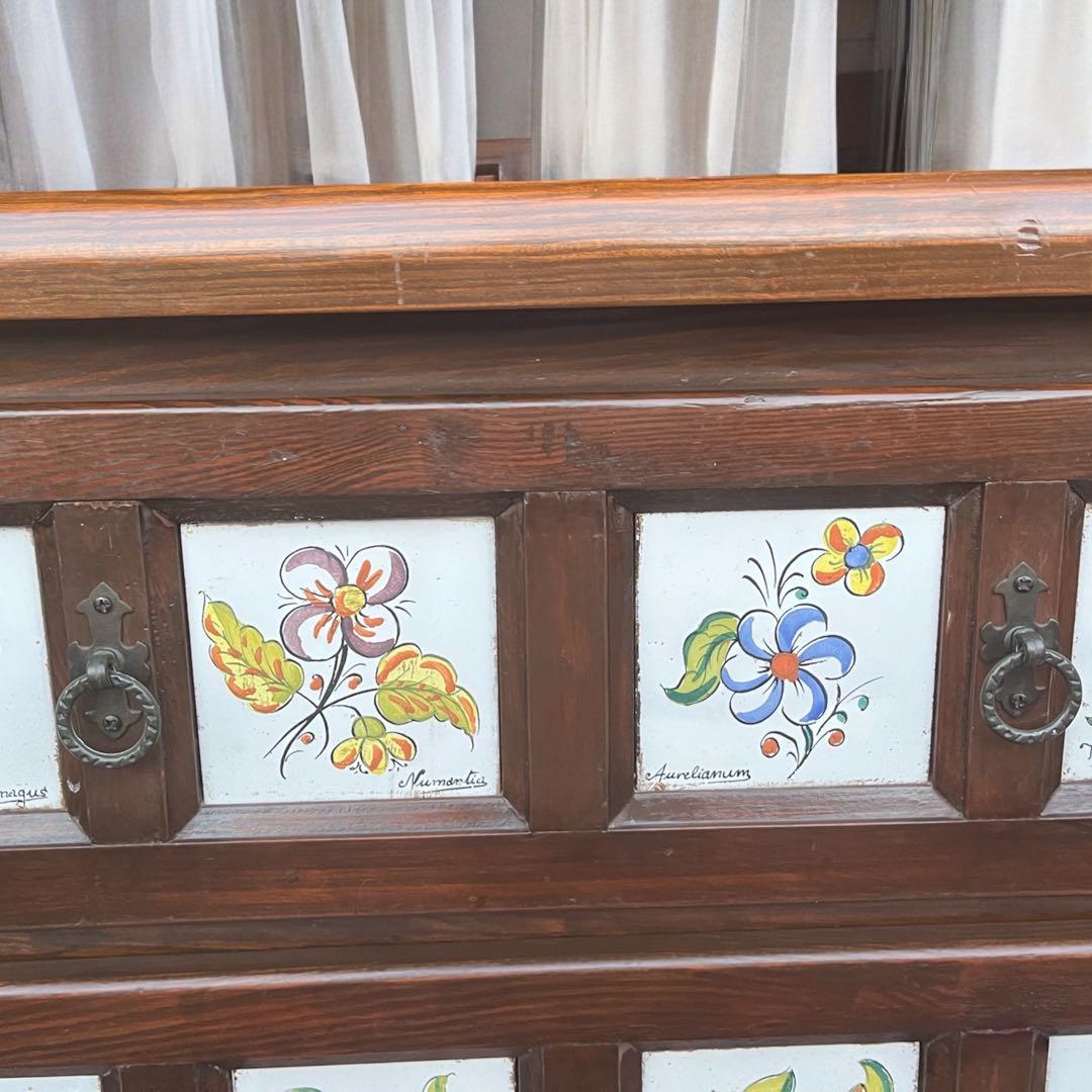 かず ❣️ACTUS バレンシア チェスト スペイン製 北欧 タイル 4段