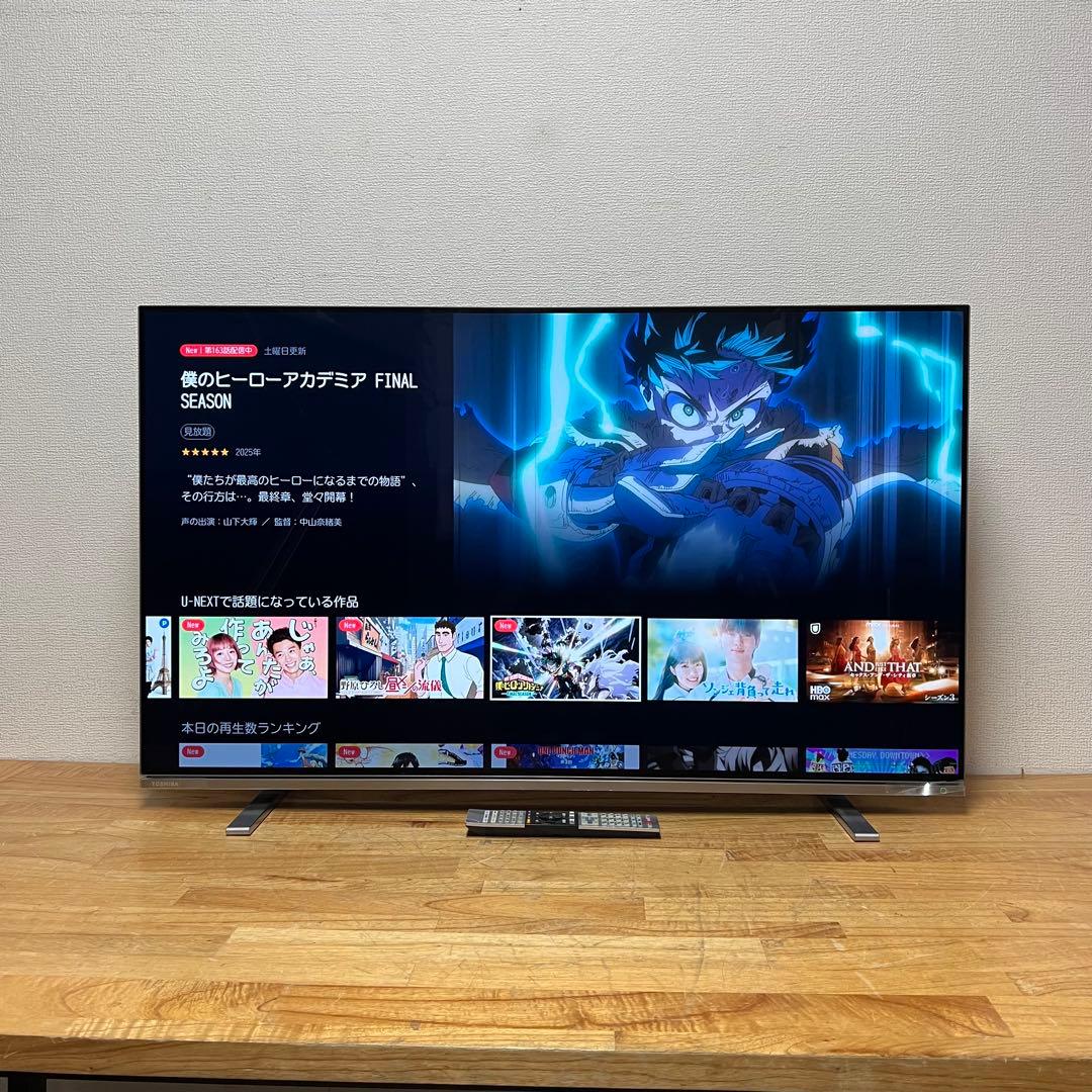 東芝 48V型 4K有機ELテレビ REGZA 48X8400