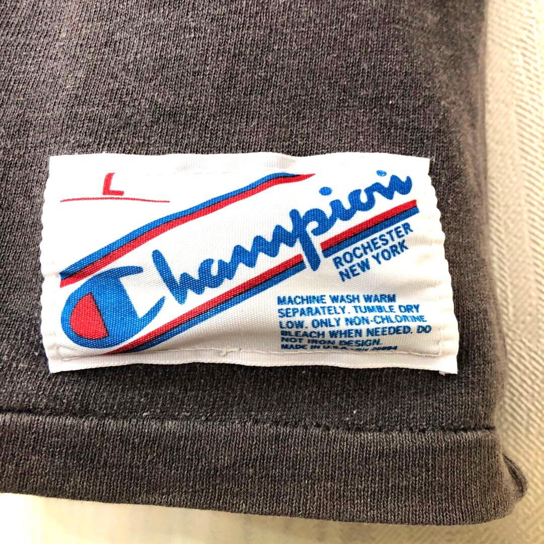 USA製 80's Vintage Champion トリコタグ 鬼フェード