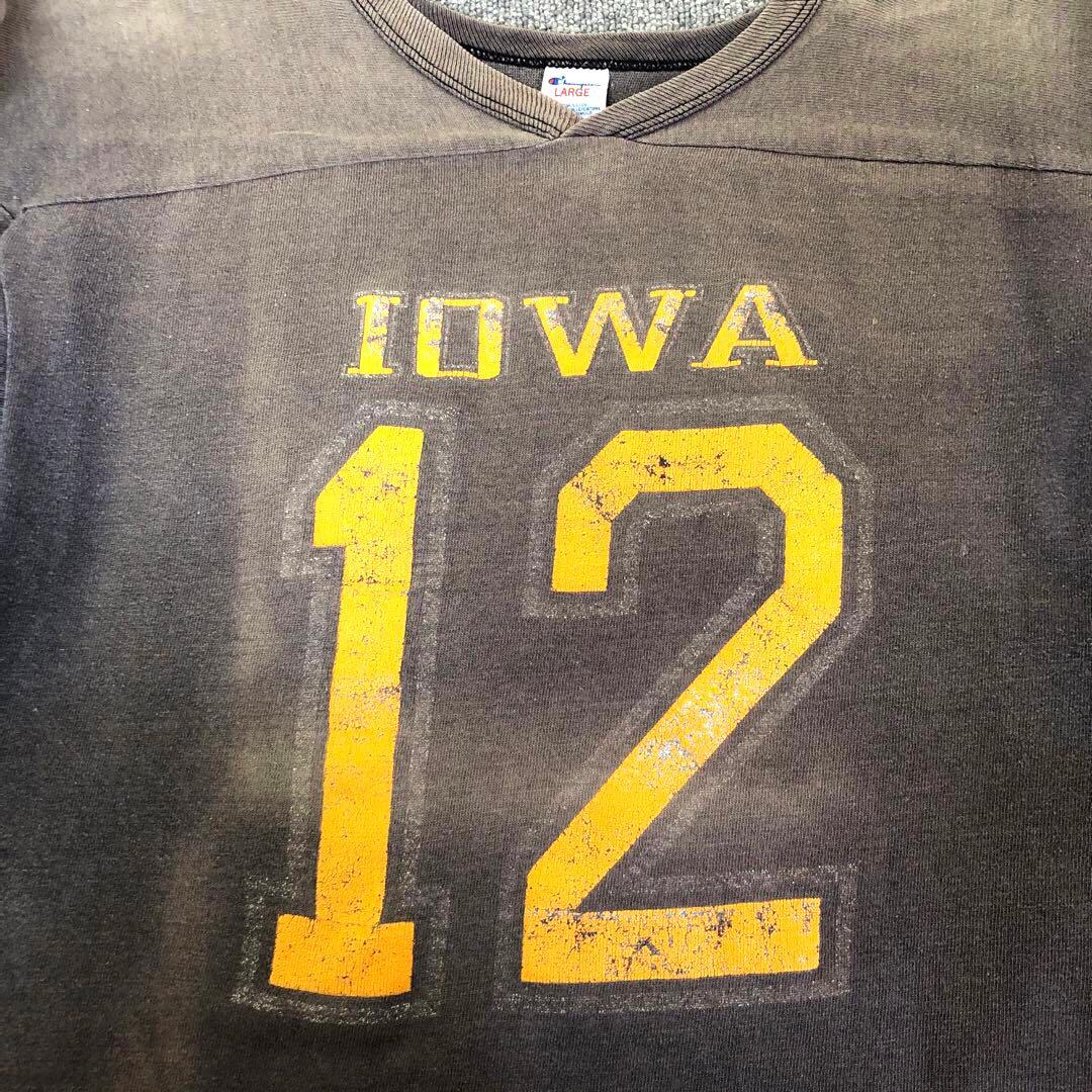 USA製 80's Vintage Champion トリコタグ 鬼フェード