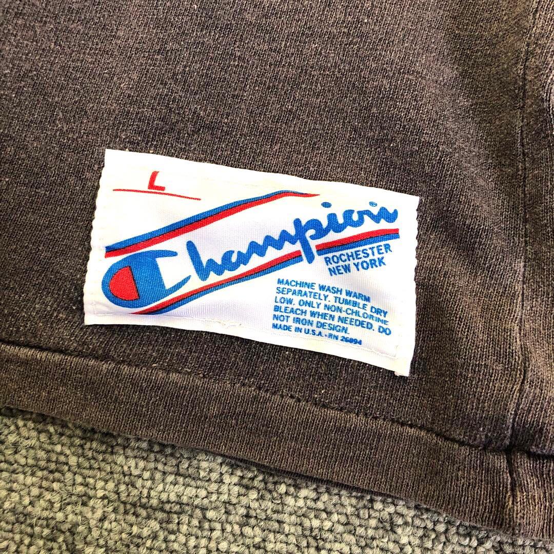 USA製 80's Vintage Champion トリコタグ 鬼フェード