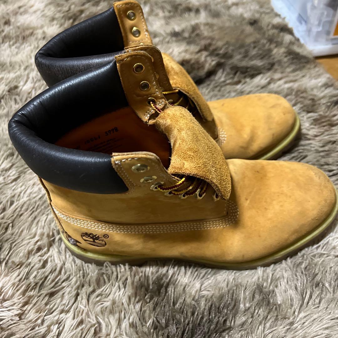 な*た様 Timberland ベージュ ハイカットブーツ
