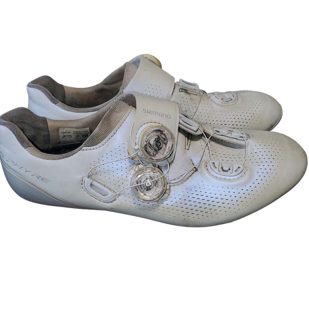 Shimano S- PHYRE RC9ホワイトシューズ　サイズ40