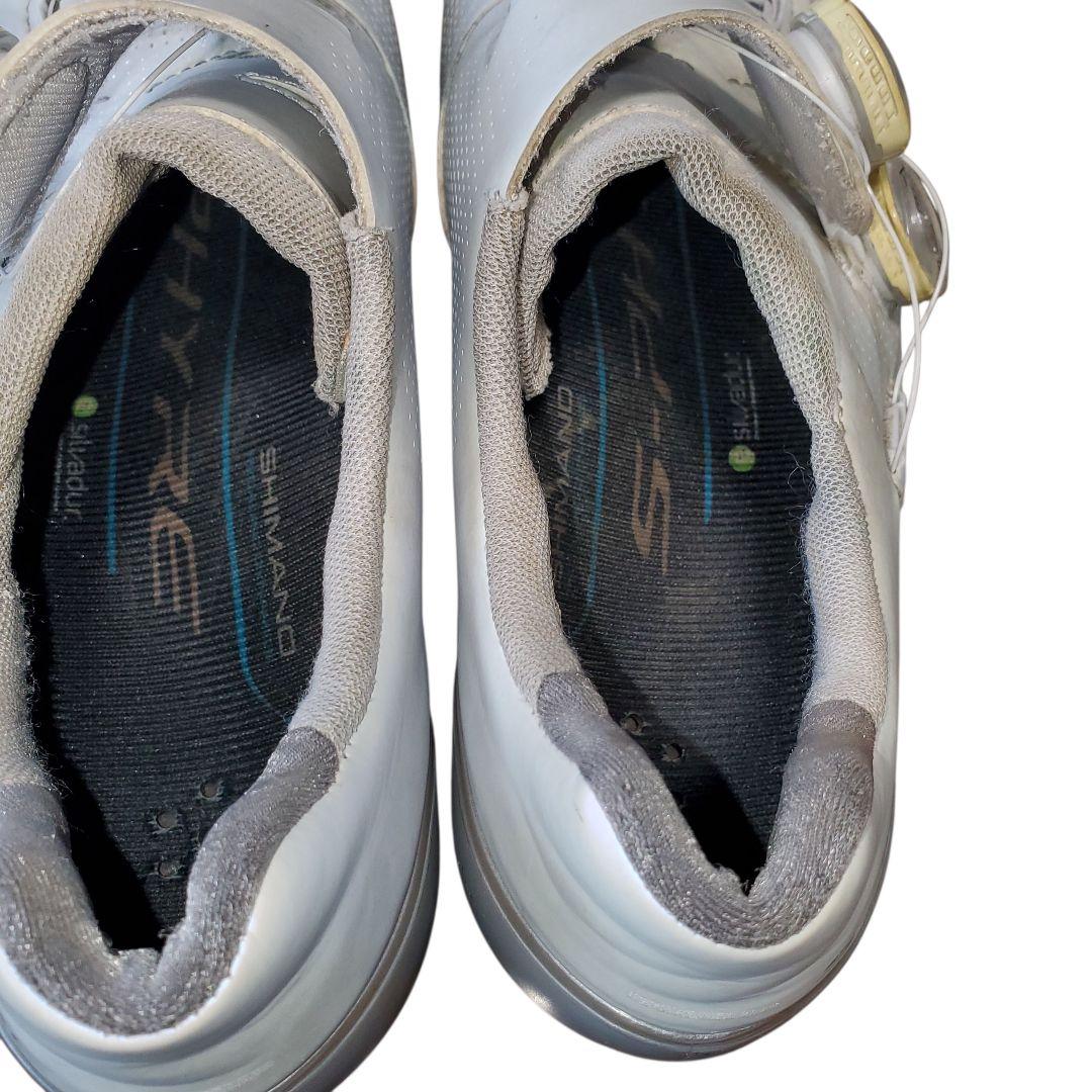 Shimano S- PHYRE RC9ホワイトシューズ　サイズ40