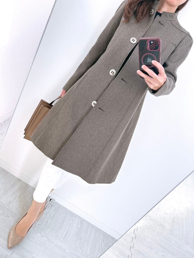 【新品✨】定価97,000円❤️タラジャーモン✨サイズ36✨ベルト付 ロングコート