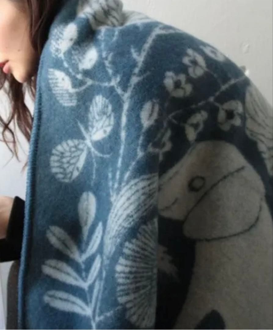 LAPUAN KANKURIT ラプアンカンクリ 鹿児島睦　ウール ブランケット