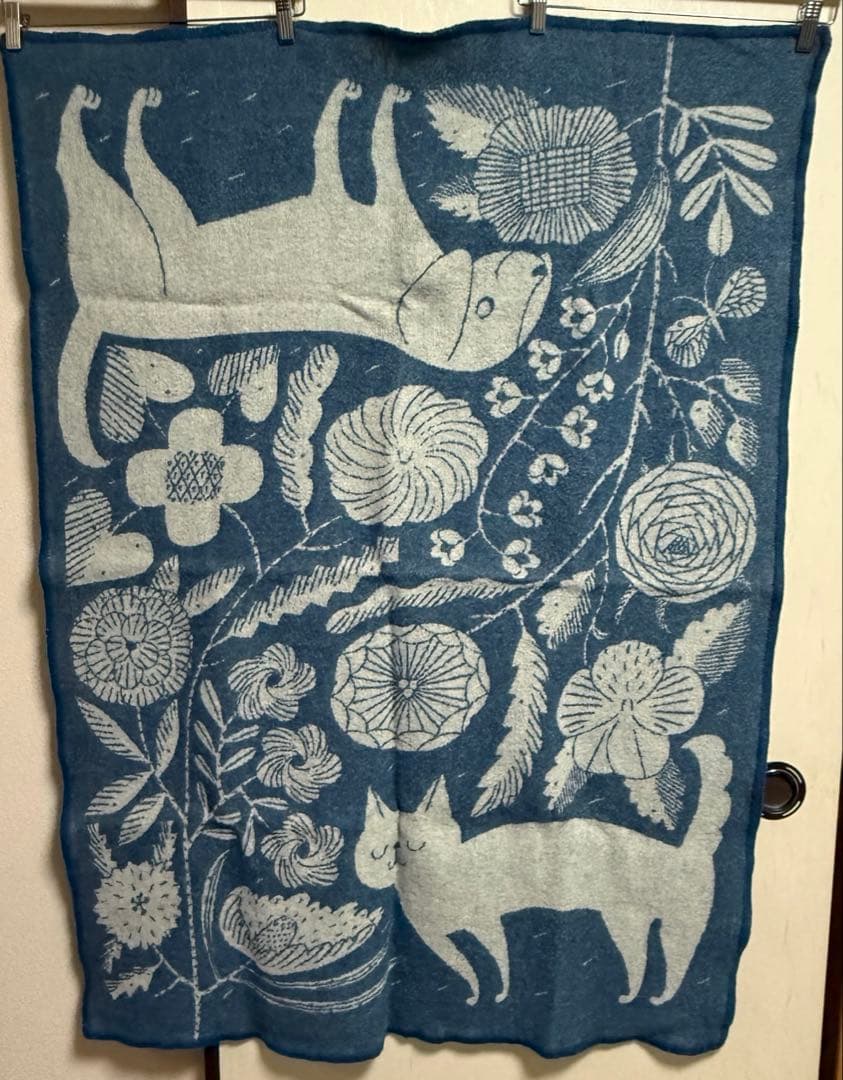 LAPUAN KANKURIT ラプアンカンクリ 鹿児島睦　ウール ブランケット