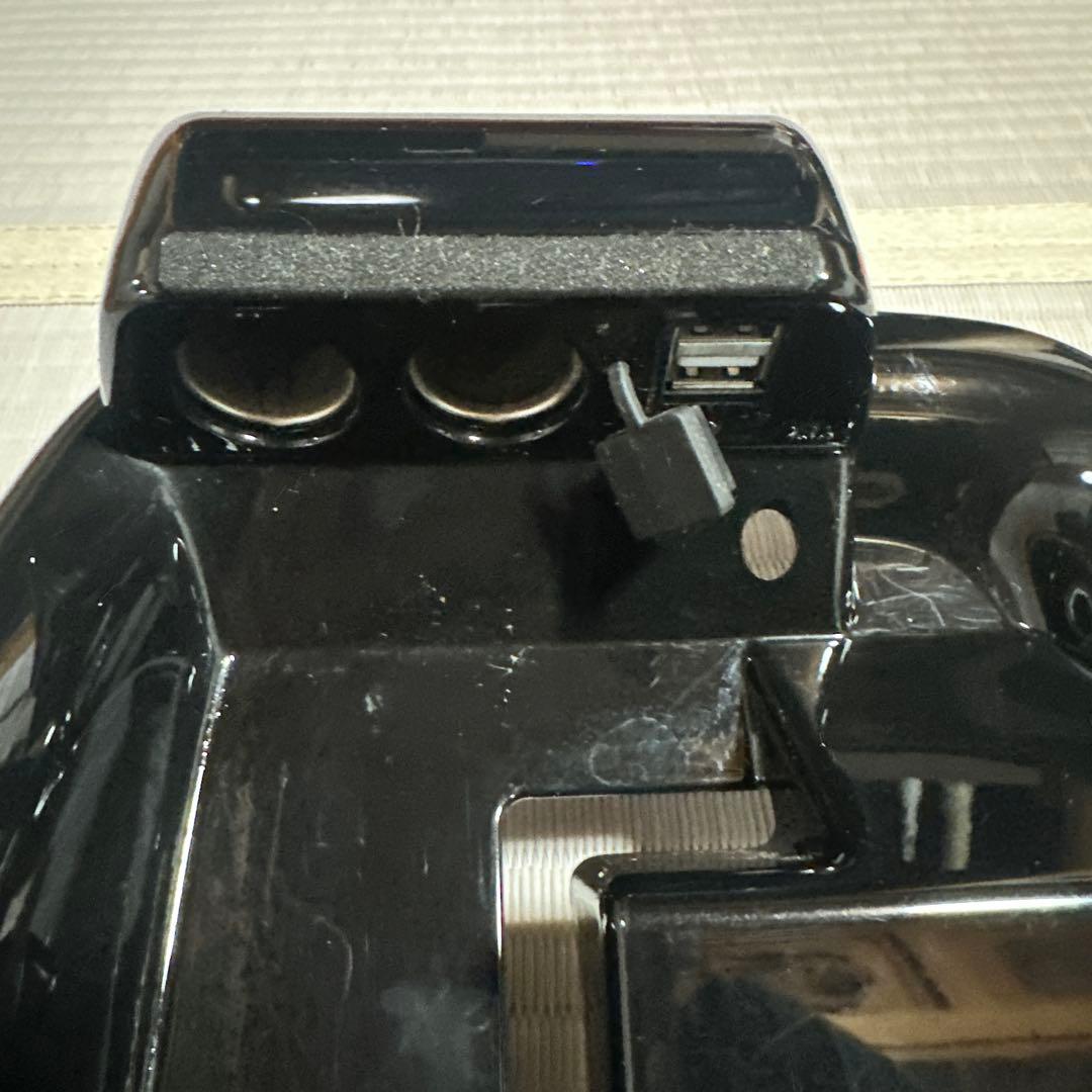 プリウス 50 前期 車用 黒 カップホルダー USBポート付き