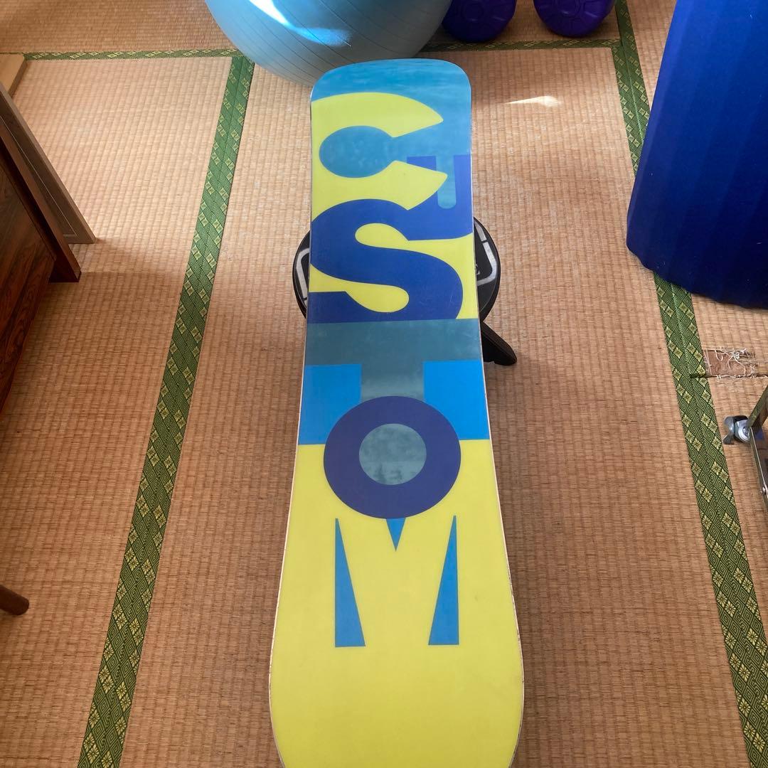 バートン　カスタム　smalls 125cm スノーボード　板　カバー付き