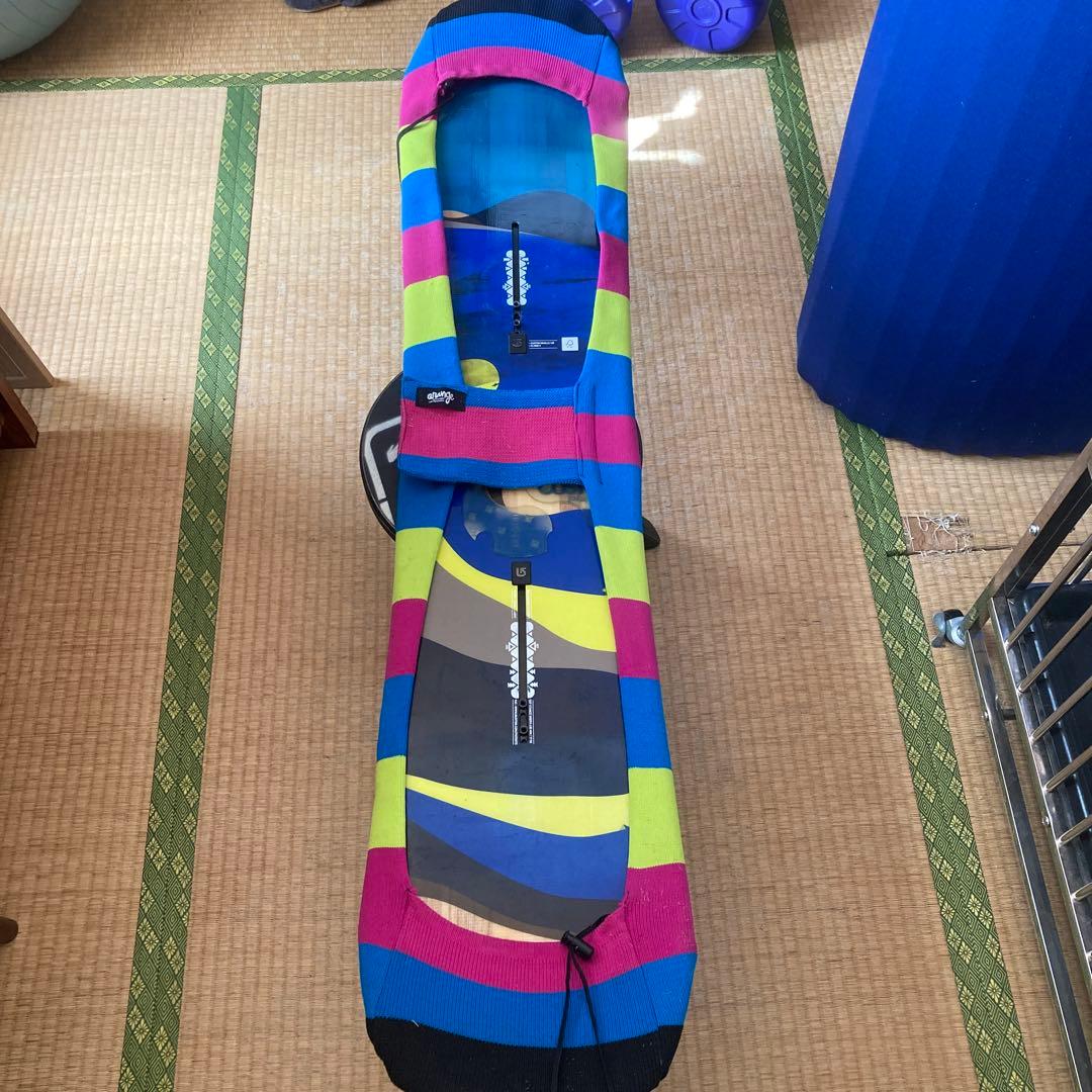 バートン　カスタム　smalls 125cm スノーボード　板　カバー付き