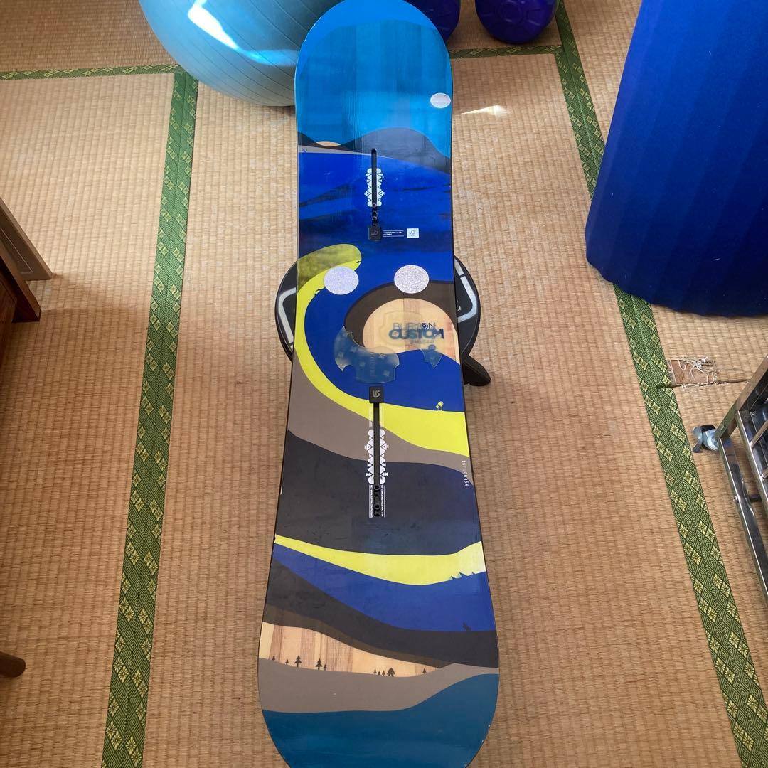 バートン　カスタム　smalls 125cm スノーボード　板　カバー付き