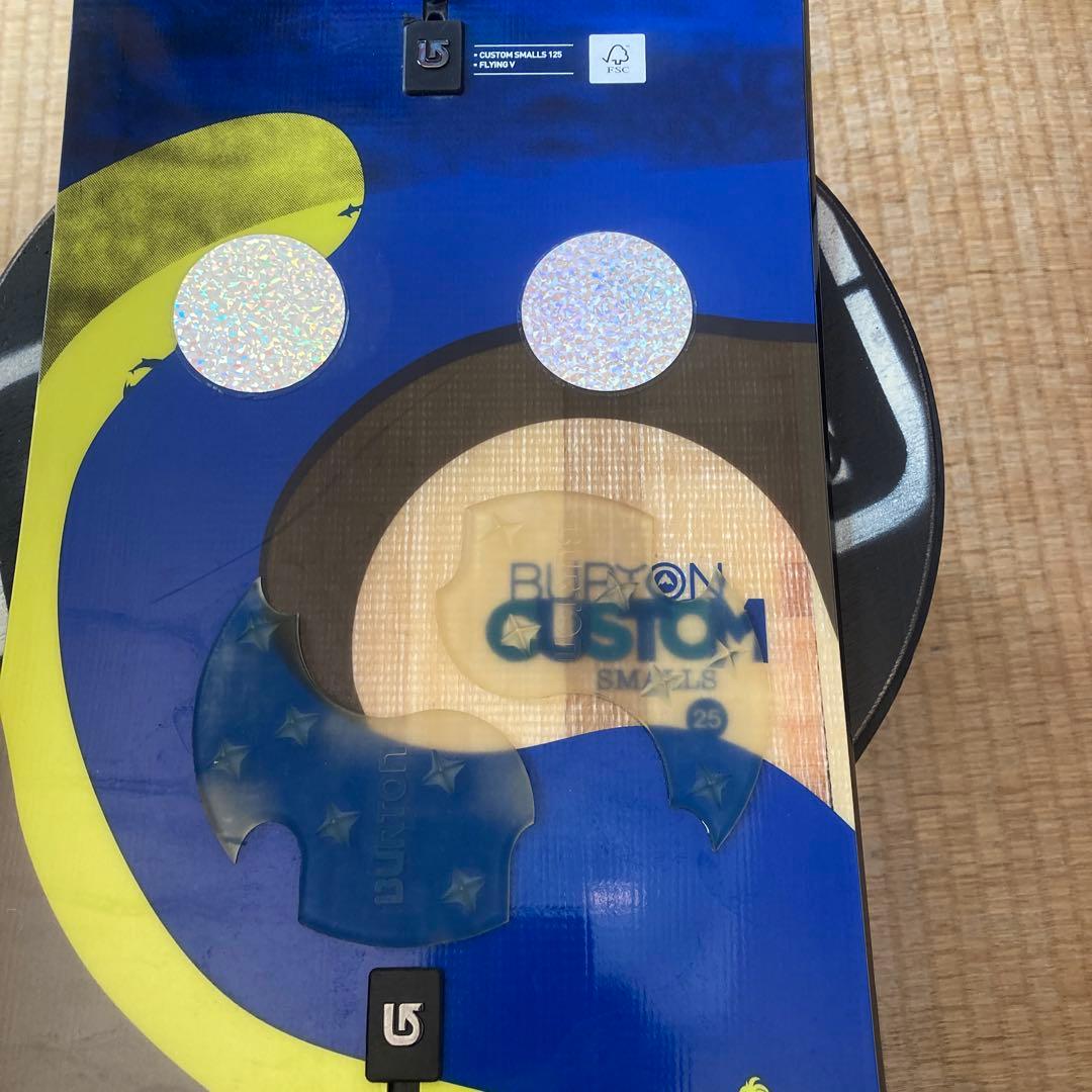 バートン　カスタム　smalls 125cm スノーボード　板　カバー付き