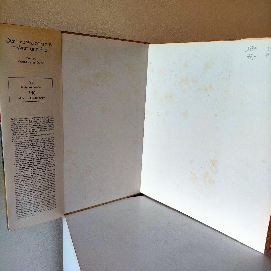 ヴィンテージ 大型洋書 1983年発行ドイツ表現主義画集
