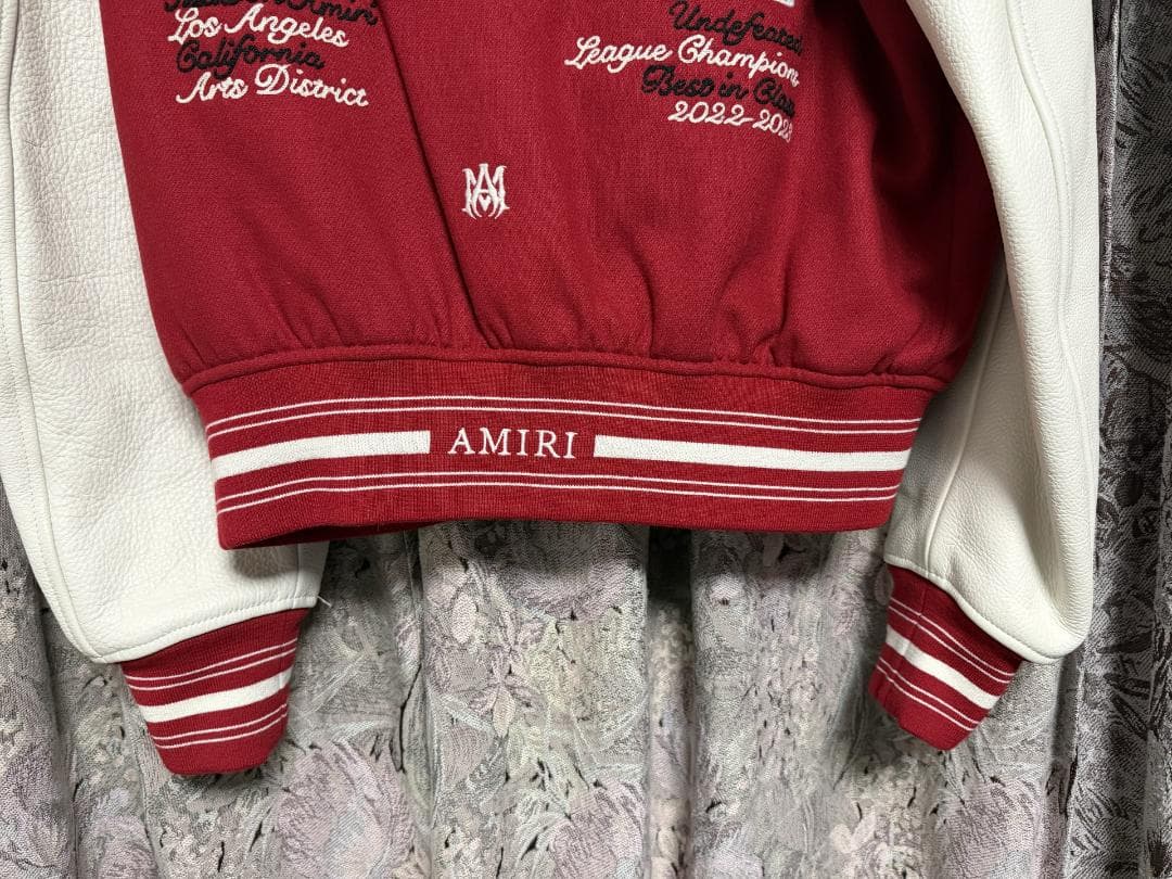 AMIRI スタジャン Lサイズ イタリア製 国内正規品