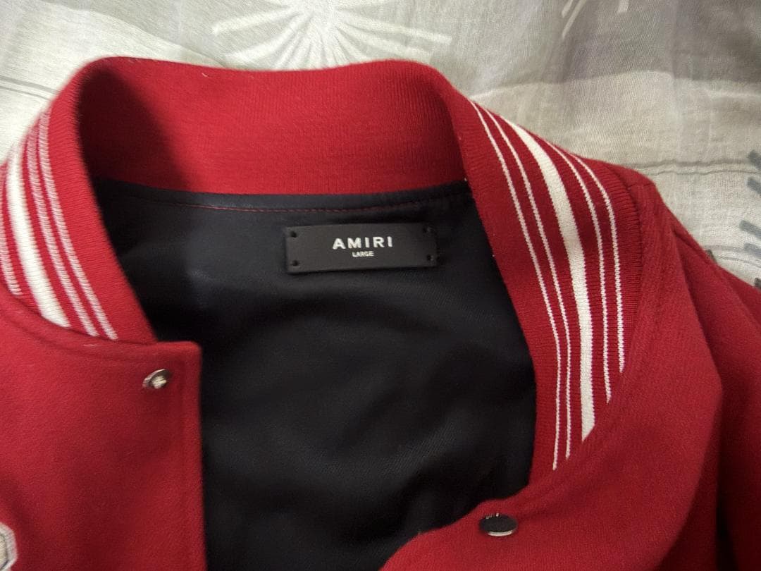 AMIRI スタジャン Lサイズ イタリア製 国内正規品