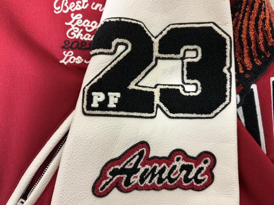 AMIRI スタジャン Lサイズ イタリア製 国内正規品