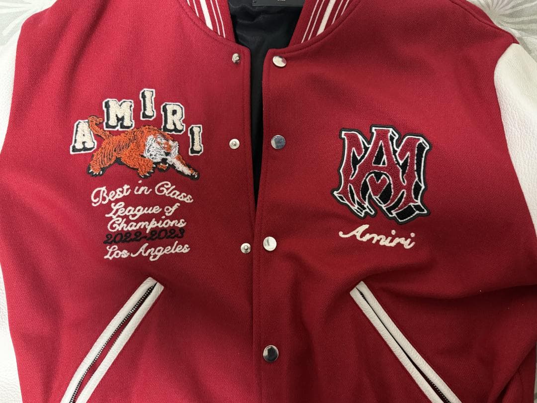 AMIRI スタジャン Lサイズ イタリア製 国内正規品
