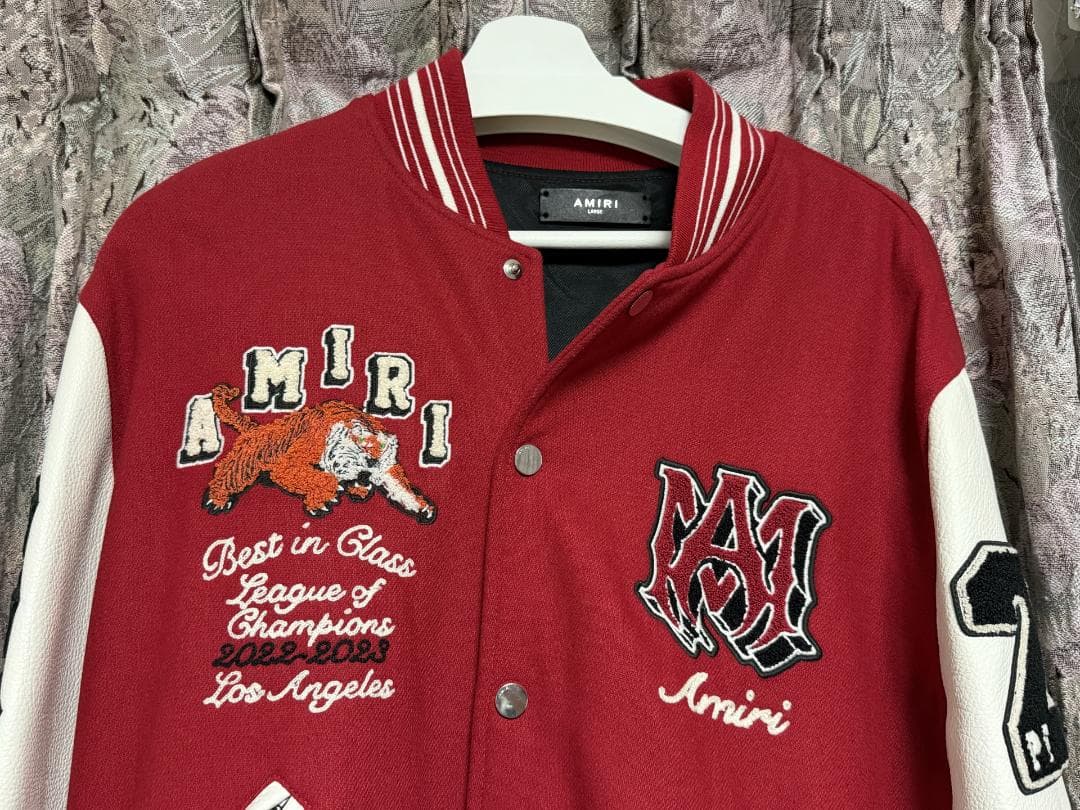AMIRI スタジャン Lサイズ イタリア製 国内正規品