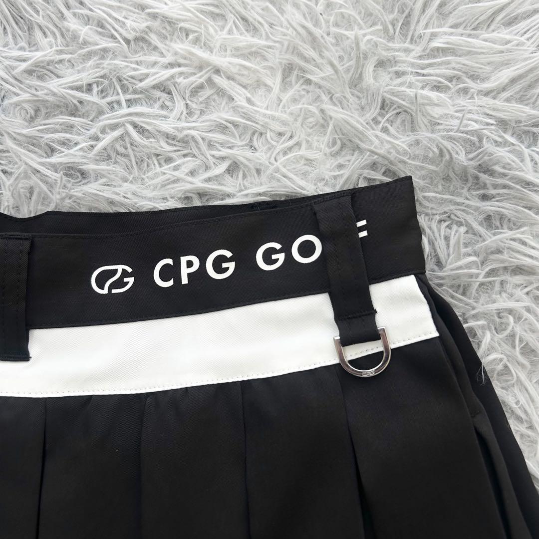 新品　CPG GOLF スカート　プリーツ　ストレッチ　ブラック　サイズ3