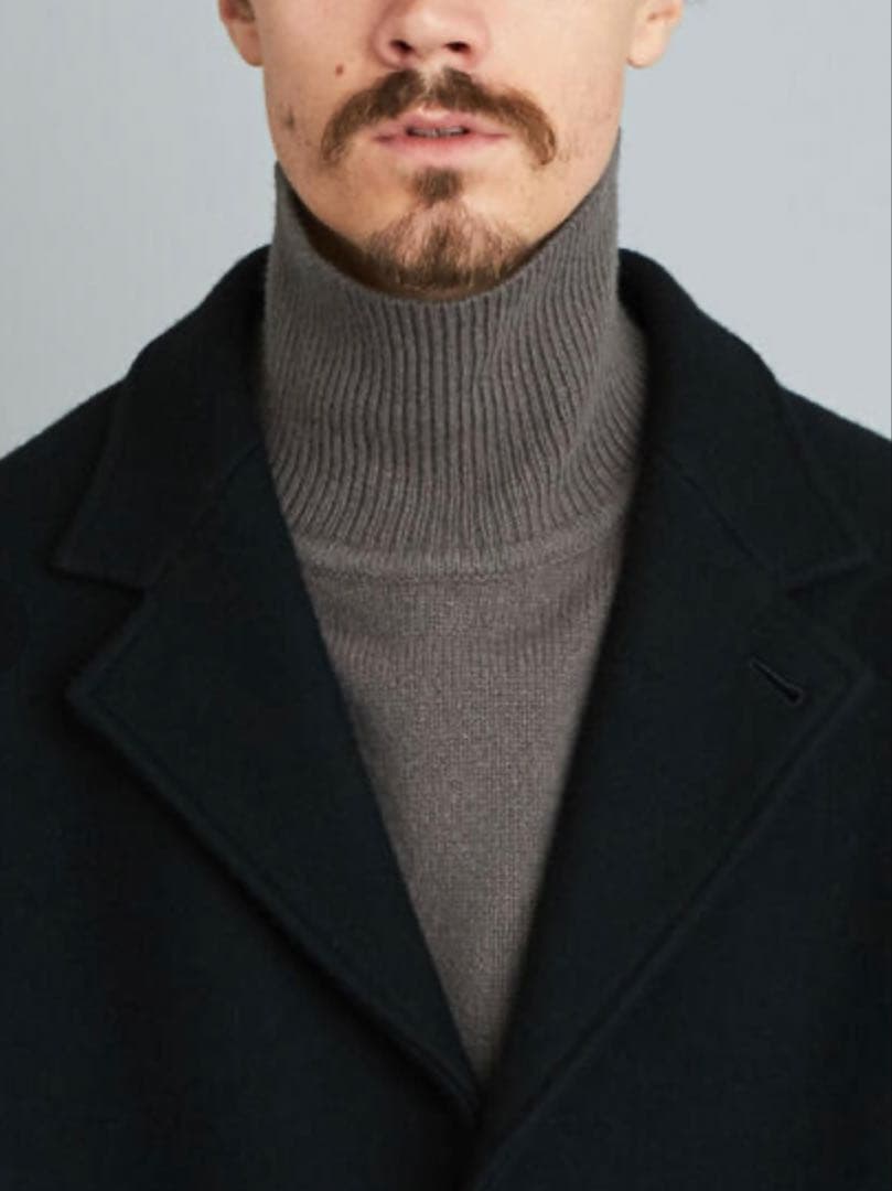 【美品】Steven Alan スティーブンアラン チェスターコート 黒　毛