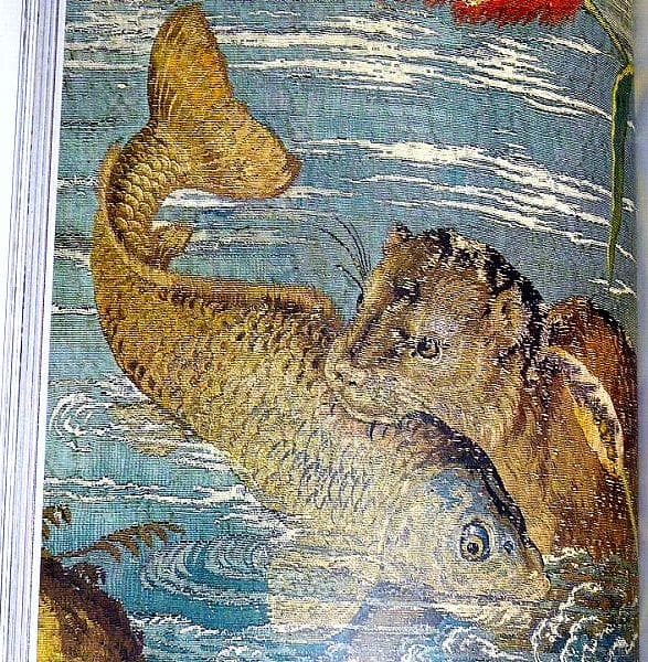 伝統織物タピスリー書●ヴァヴェル城タペストリー群　神話聖書の状景　大型本4kg級