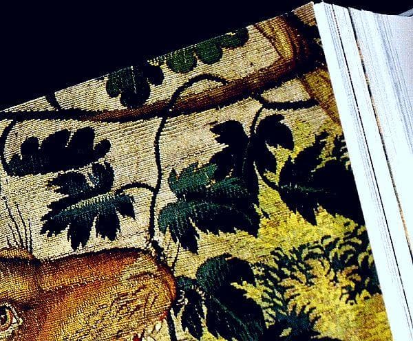 伝統織物タピスリー書●ヴァヴェル城タペストリー群　神話聖書の状景　大型本4kg級