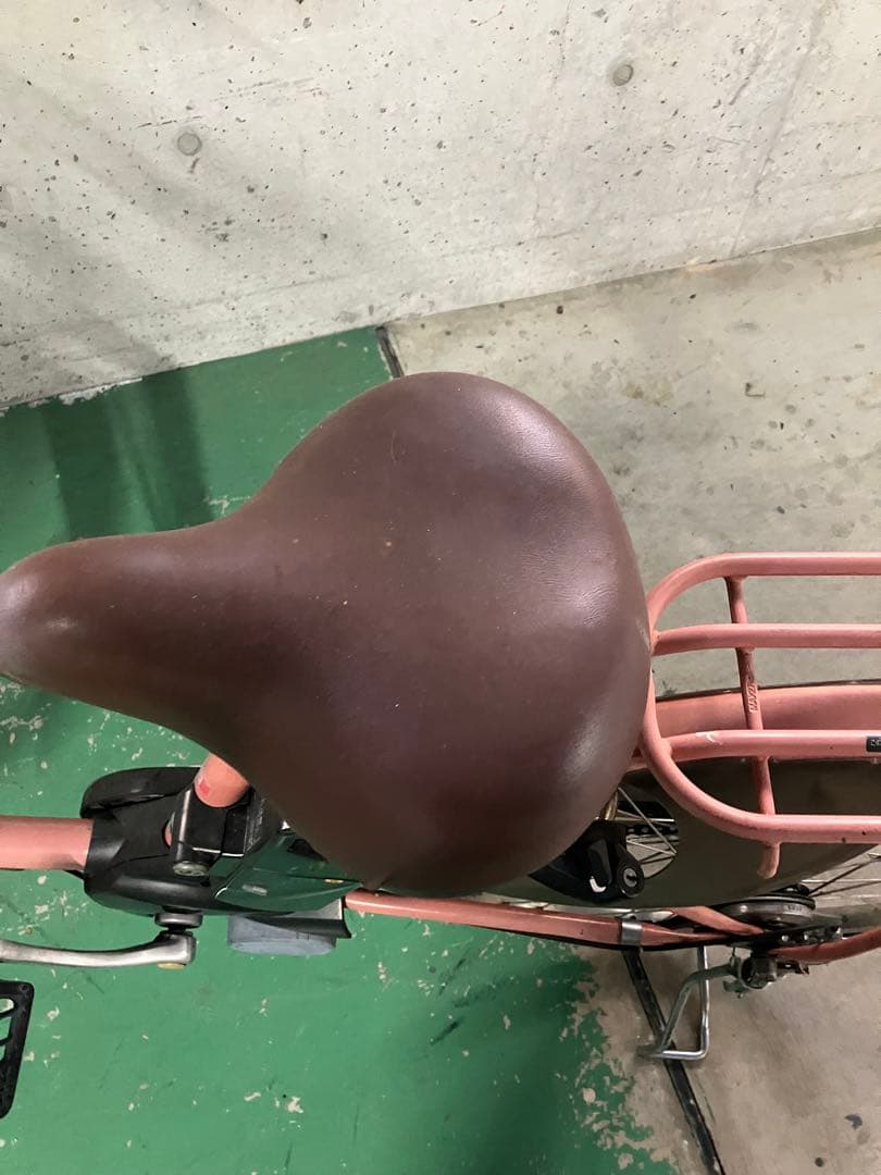 電動アシスト自転車 ピンク 前カゴ付き vi vi dx パナソニック