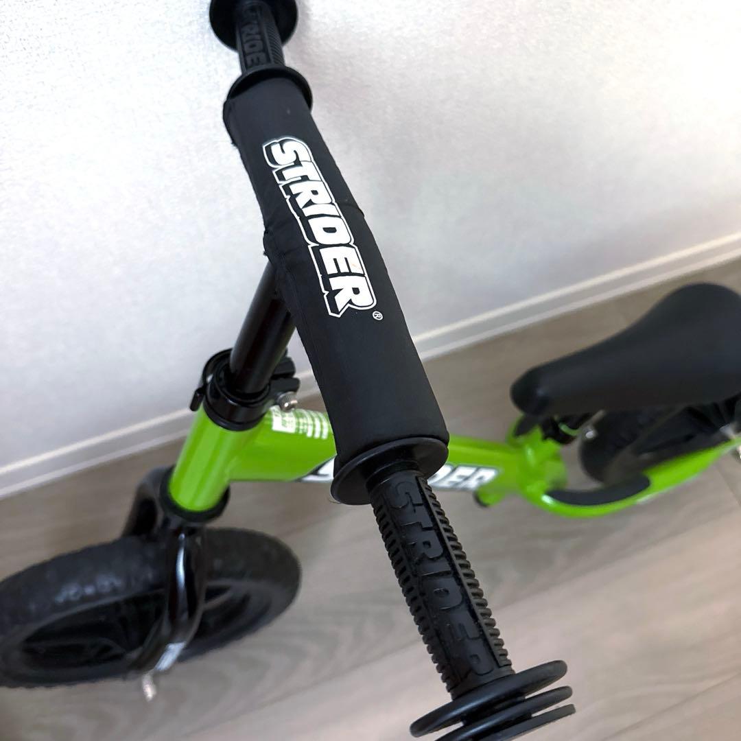 STRIDERストライダーグリーンスポーツモデルSPORT 12インチカバー付き