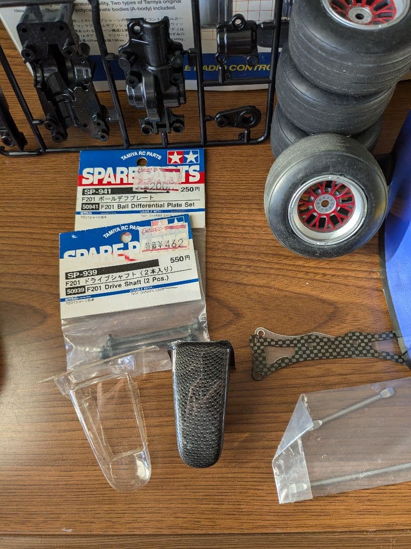 TAMIYA F201 CHASSIS 高性能ラジコンカー