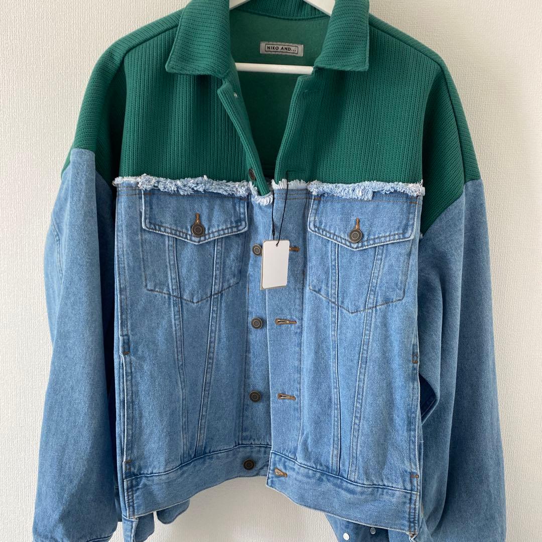 【新品】ニコアンド　リメイク風モンスターGジャン